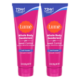 Soft Powder | Cream Deodorant + Sweat Control 2-Pack