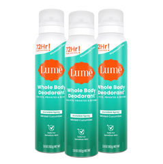 Minted Cucumber | Spray Deodorant 3-Pack