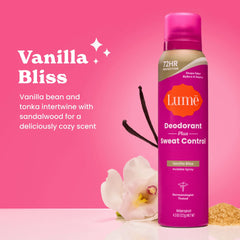 Vanilla Bliss | Sweat Control Spray Deodorant