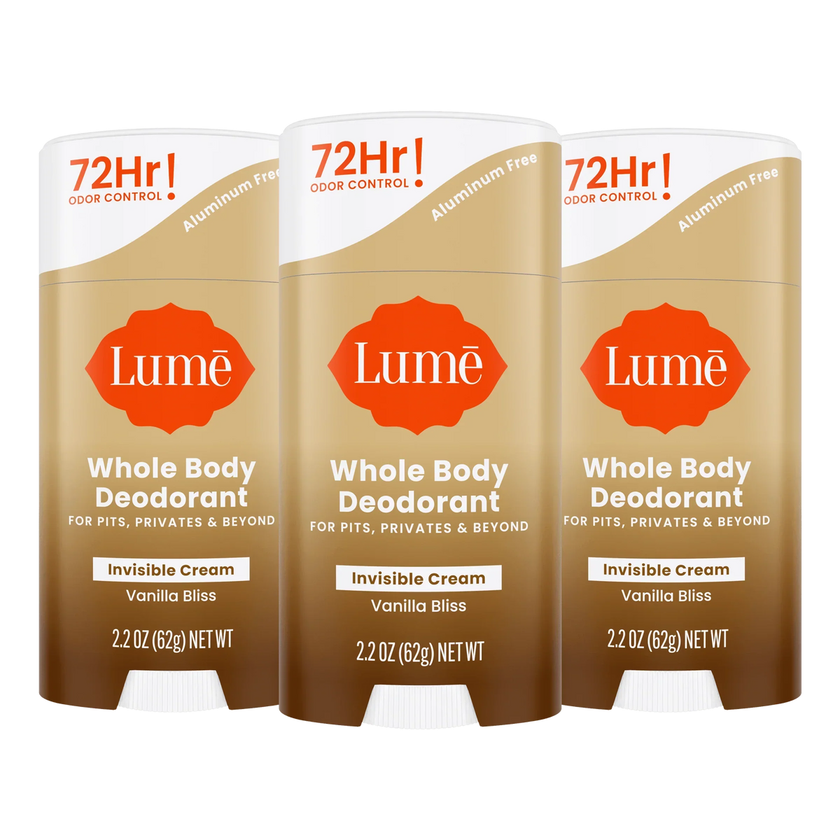 Vanilla Bliss | Cream Stick Deodorant 3-Pack
