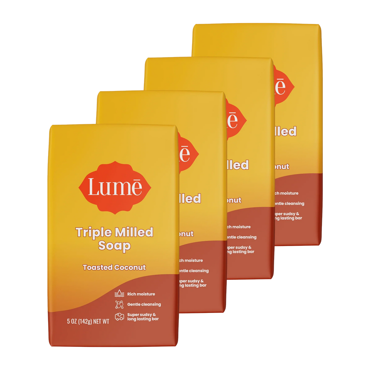 Toasted Coconut | Soap 4-Pack