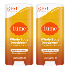 Toasted Coconut | Cream Stick Deodorant 2-Pack