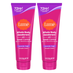 Lavender Sage | Cream Deodorant + Sweat Control 2-Pack